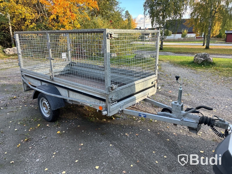 Släp med grindar Brenderup 750 kg -2012
