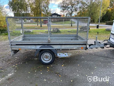 Släp med grindar Brenderup 750 kg -2012