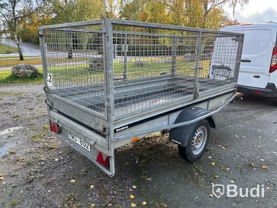 Släp med grindar Brenderup 750 kg -2012