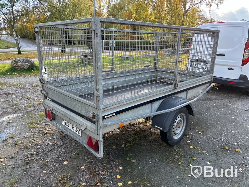 Släp med grindar Brenderup 750 kg -2012