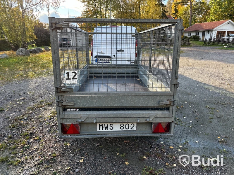 Släp med grindar Brenderup 750 kg -2012