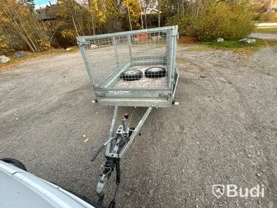 Släpvagn med grindar, Brenderup 750 kg, -2019