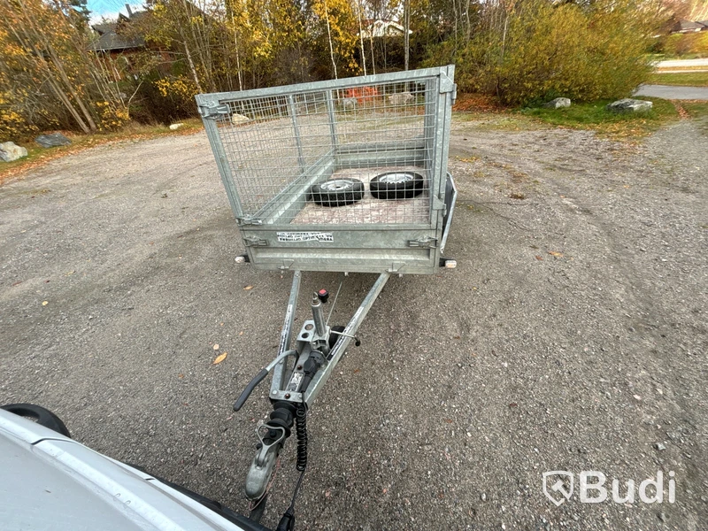 Släpvagn med grindar, Brenderup 750 kg, -2019