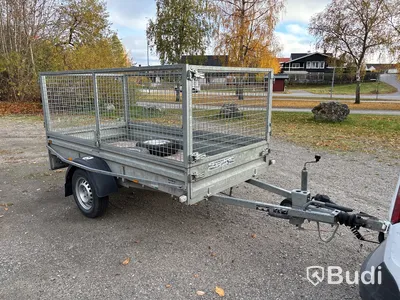 Släpvagn med grindar, Brenderup 750 kg, -2019