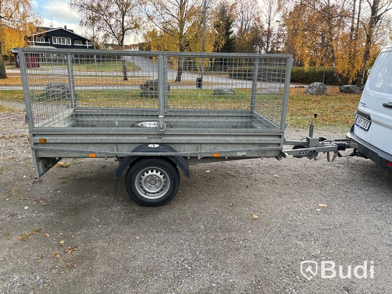 Släpvagn med grindar, Brenderup 750 kg, -2019