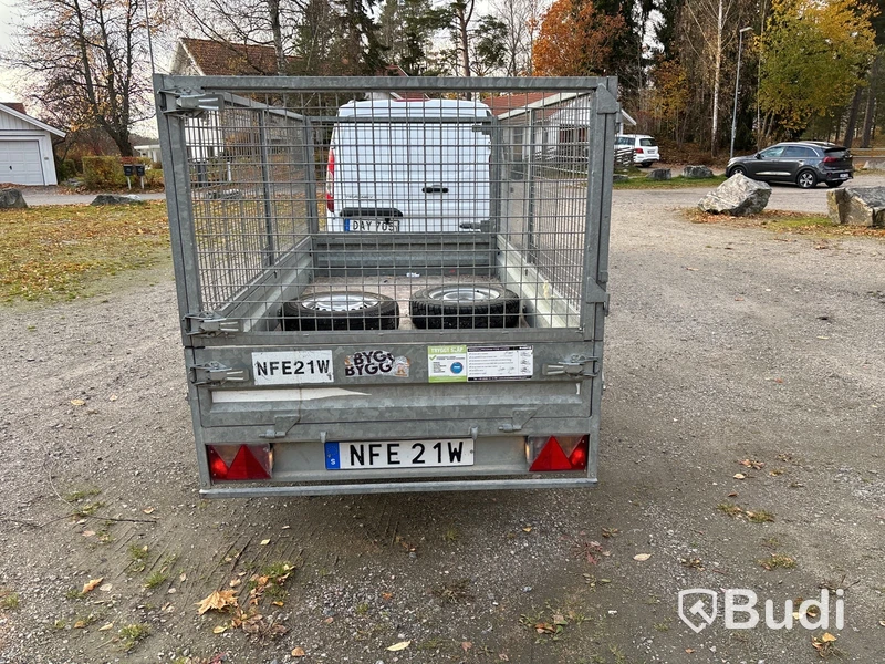 Släpvagn med grindar, Brenderup 750 kg, -2019