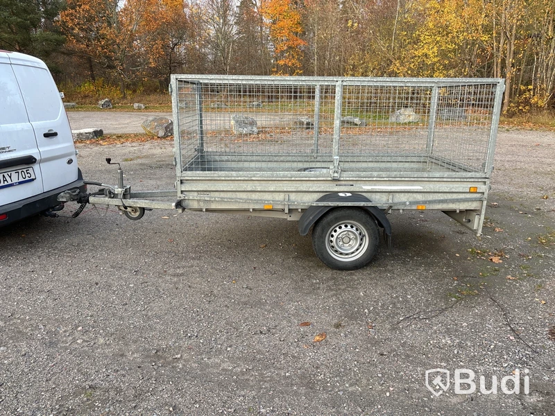 Släpvagn med grindar, Brenderup 750 kg, -2019