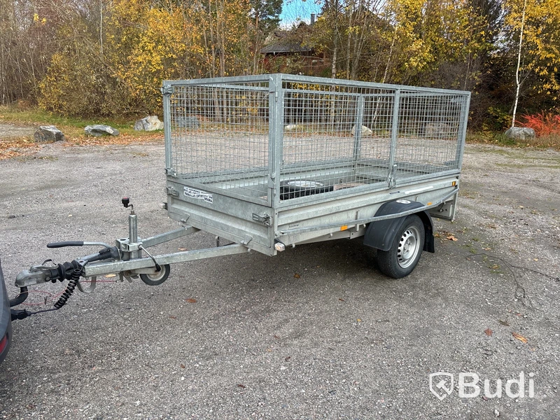 Släpvagn med grindar, Brenderup 750 kg, -2019