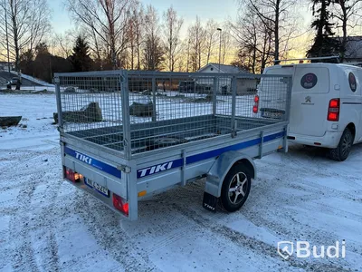 Tippbar släpvagn med grindar, Tiki CS275-R, -2021