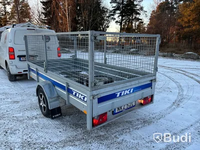 Tippbar släpvagn med grindar, Tiki CS275-R, -2021