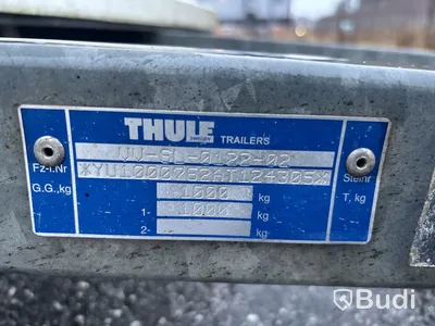 Flyttsläp Thule CE100035 | 2010