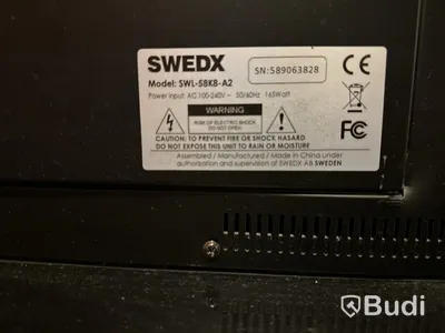 Display skylt reklam digital SWEDX Model: SWL-58K8-A2