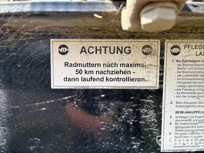 Asfaltstrailer Meusburger Mms-3 | 2015