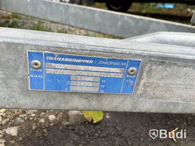Släp TGAB CE100035r från 2004 - OMSTARTAD pga felaktigt bud