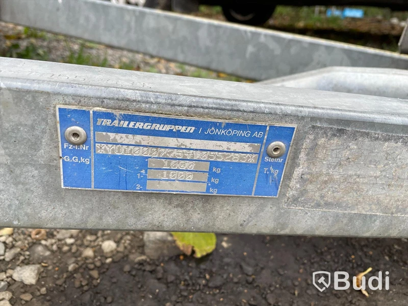 Släp TGAB CE100035r från 2004 - OMSTARTAD pga felaktigt bud