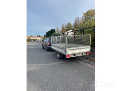 Släpvagn Vezeko R2b1x, sommar- och vinterdäck med galler