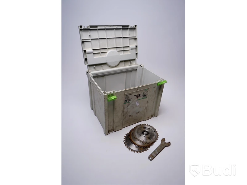 Festool box inkl 3st cirkelsåg blad
