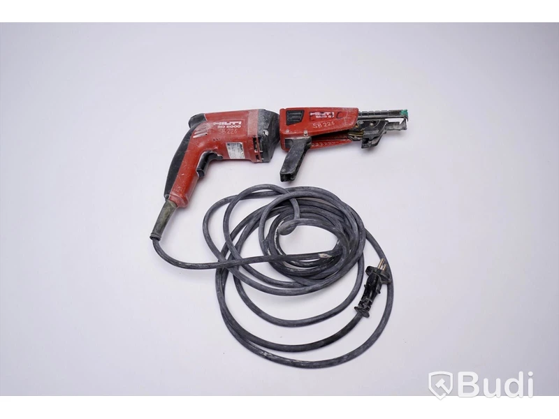 Hilti sd 5000 + smd 57 gipsautomat + skruvmagasin