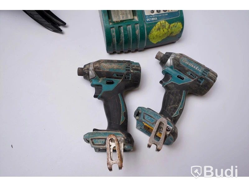 3st Makita maskiner + laddare