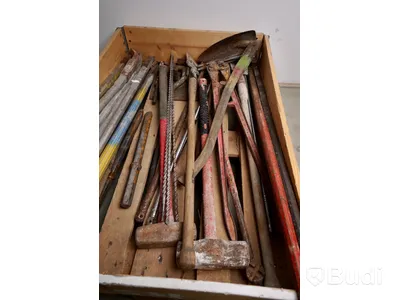 Diverse bygg verktyg