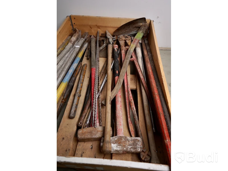 Diverse bygg verktyg