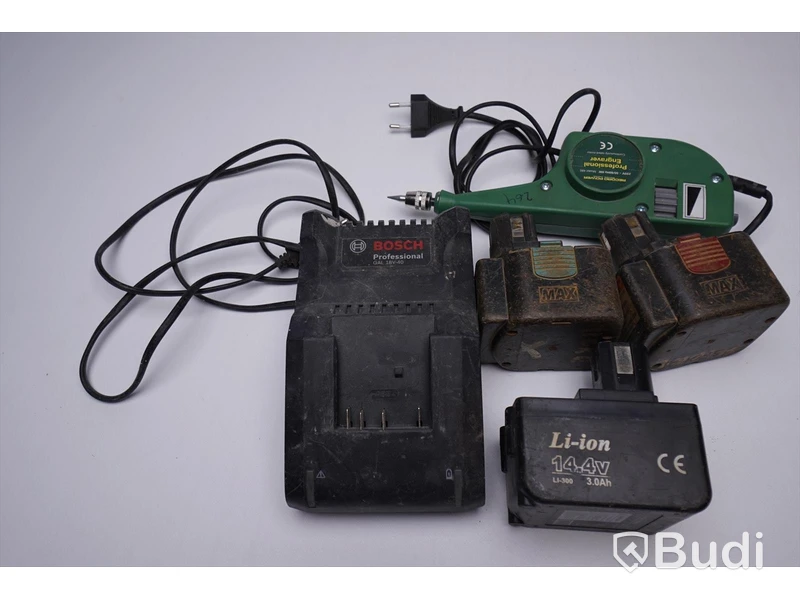 Batteriladdare samt diverse verktyg