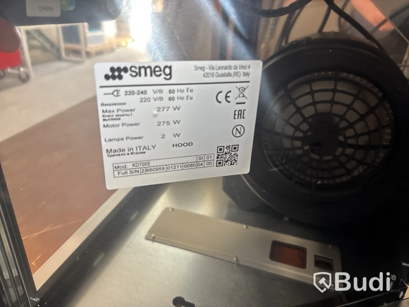 Spisfläkt SMEG KD70XE
