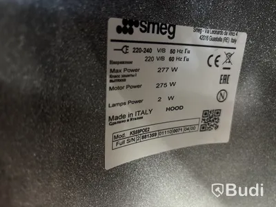 Spisfläkt SMEG KS59POE2