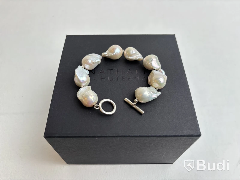 Armband Nathalie Schuterman, Pearl Bracelet - silver