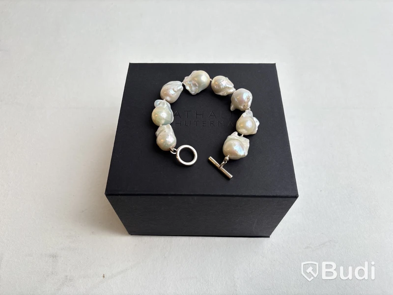 Armband Nathalie Schuterman, Pearl Bracelet - silver