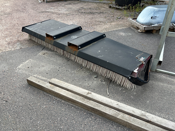 Sopborste med gaffeluttag 
