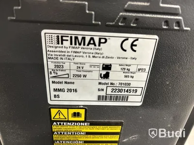 Sop/skurmaskin Ifimap MMG 2016 -2023