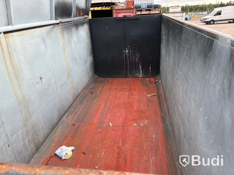 Lastväxlarcontainer med lock