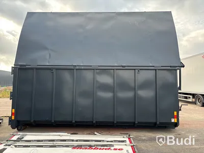 Lastväxlarcontainer med lock