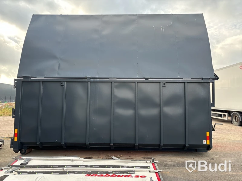 Lastväxlarcontainer med lock
