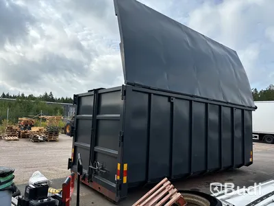 Lastväxlarcontainer med lock