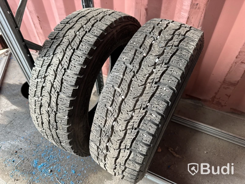 40-fots container med däckställ och hjul