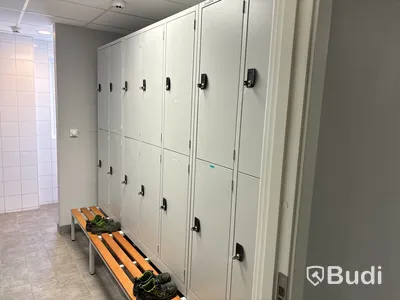 Klädskåp med totalt 42 st platser