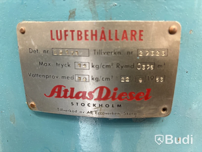 Kompressor ABAC med tank