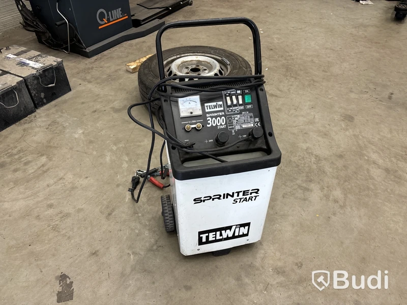 Batteriladdare med startfunktion, Telwin