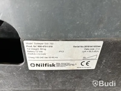 Sopmaskin Nilfisk SW 750