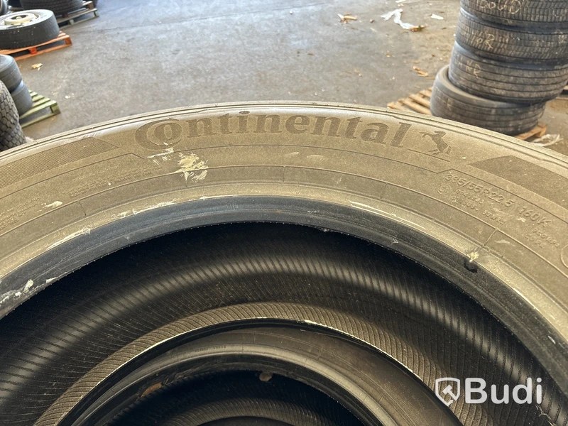 5 st lastbilsdäck, 315/80 R 22,5