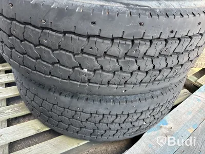 4 st lastbilshjul, 315/70 R 22,5 dubbade