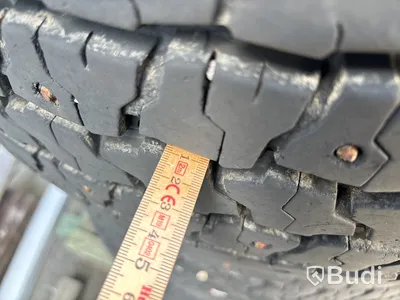 4 st lastbilshjul, 315/70 R 22,5 dubbade