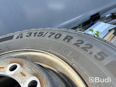 4 st lastbilshjul, 315/70 R 22,5