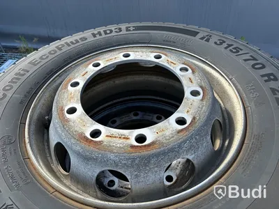4 st lastbilshjul, 315/70 R 22,5