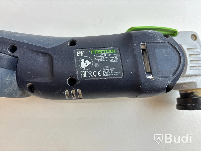 Multiverktyg Festool, OSC 18 E-BASIC