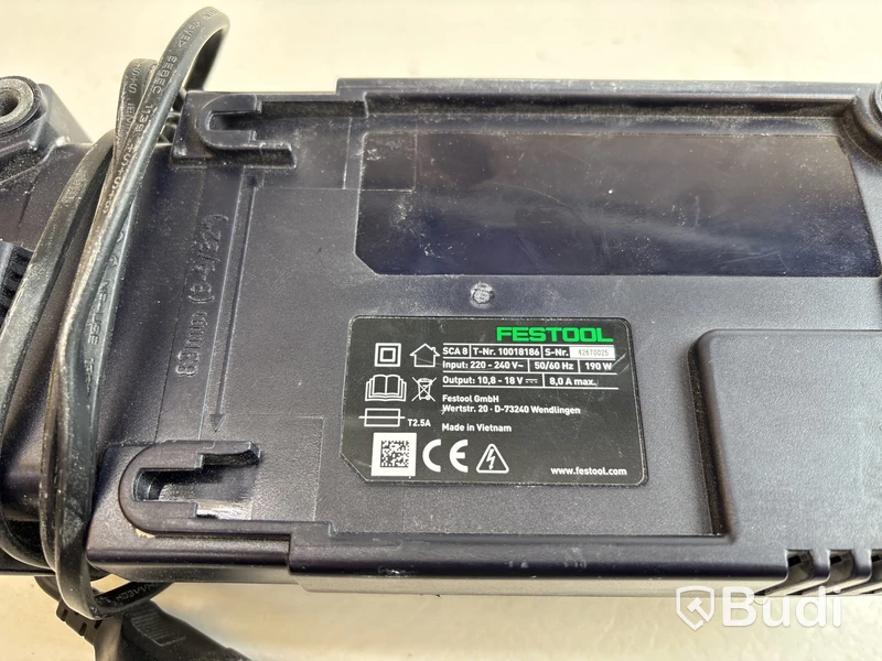 Laddare Festool, SCA 8