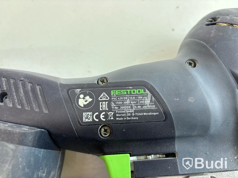 Sticksåg Festool, PSC 420 EB-BASIC-4.0, 40450520