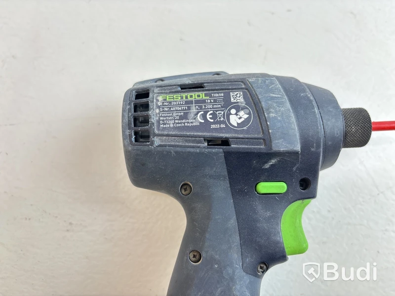 Slagskruvdragare Festool, TID 18 BASIC 4.0